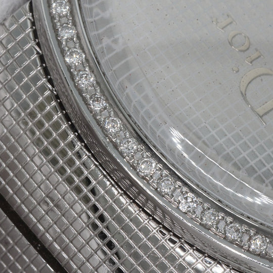 Christian Dior Watches Quartz CD043111 Stainless Steel Silver la di de dior Silver dial
