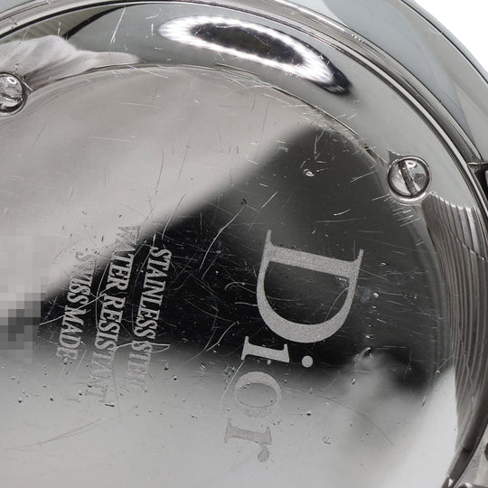 Christian Dior Watches Quartz CD043111 Stainless Steel Silver la di de dior Silver dial