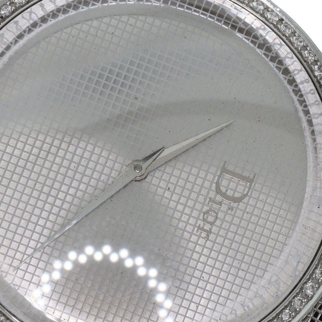 Christian Dior Watches Quartz CD043111 Stainless Steel Silver la di de dior Silver dial