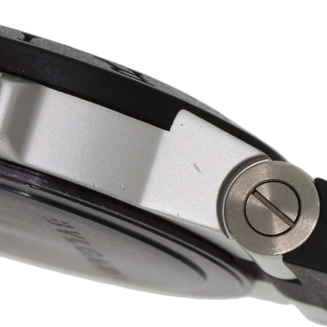 BVLGARI Watches Quartz AL29TA Aluminum, Rubber Silver aluminum Silver dial Women Used Authentic