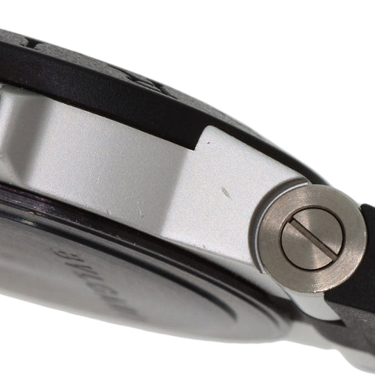 BVLGARI Watches Quartz AL29TA Aluminum, Rubber Silver aluminum Silver dial Women Used Authentic