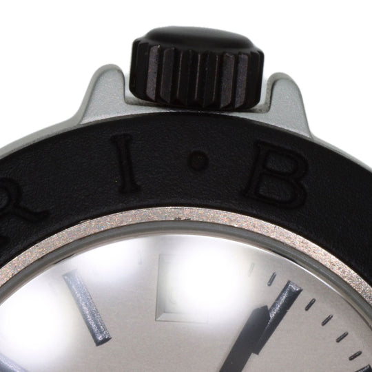 BVLGARI Watches Quartz AL29TA Aluminum, Rubber Silver aluminum Silver dial Women Used Authentic