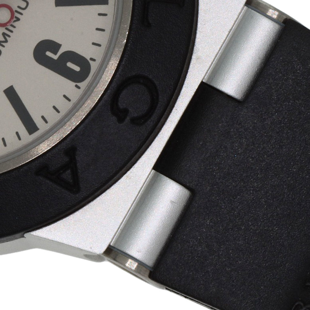 BVLGARI Watches Quartz AL29TA Aluminum, Rubber Silver aluminum Silver dial Women Used Authentic