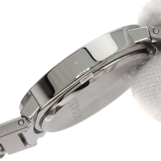 BVLGARI Watches Quartz BB26SSD Stainless Steel Silver Bulgari black dial Women Used Authentic