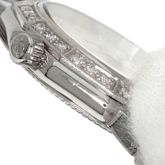 Baume & Mercier Watches Quartz MV045057 Stainless Steel Silver Riviera Diamond Women Used Authentic
