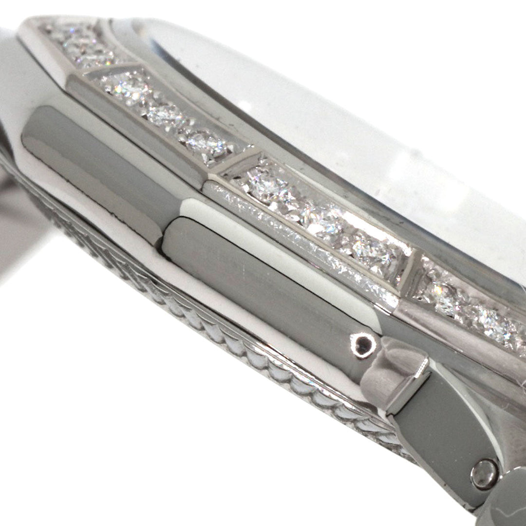 Baume & Mercier Watches Quartz MV045057 Stainless Steel Silver Riviera Diamond Women Used Authentic
