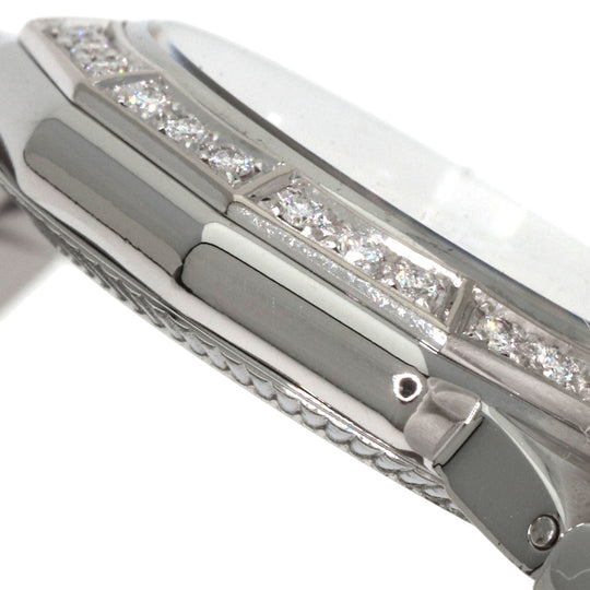 Baume & Mercier Watches Quartz MV045057 Stainless Steel Silver Riviera Diamond Women Used Authentic