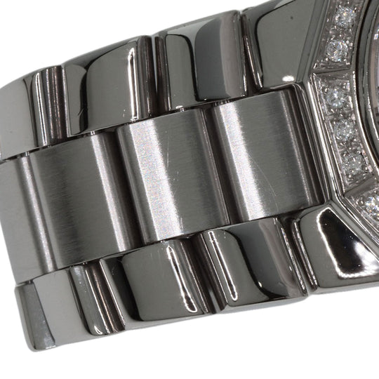 Baume & Mercier Watches Quartz MV045057 Stainless Steel Silver Riviera Diamond Women Used Authentic