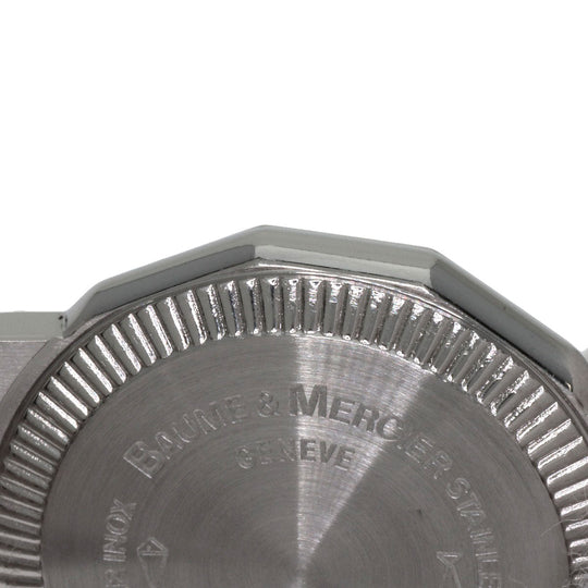 Baume & Mercier Watches Quartz MV045057 Stainless Steel Silver Riviera Diamond Women Used Authentic