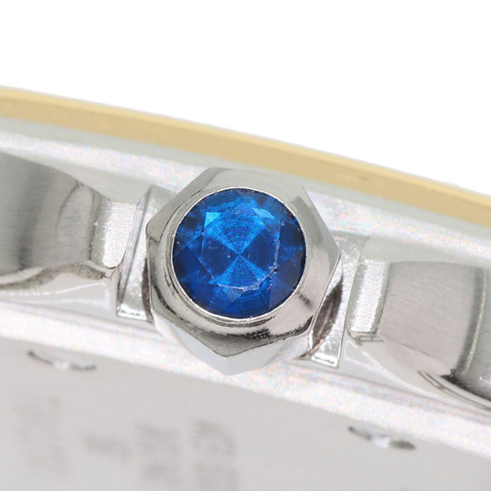 CARTIER Watches Quartz W20012C4 Stainless Steel , SSxK18YG Silver Santosgalbe SM Silver dial Women Used Authentic