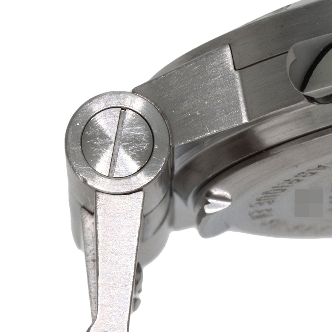 BVLGARI Watches Quartz CH35S Stainless Steel Silver Diagono Sports Chronograph black dial