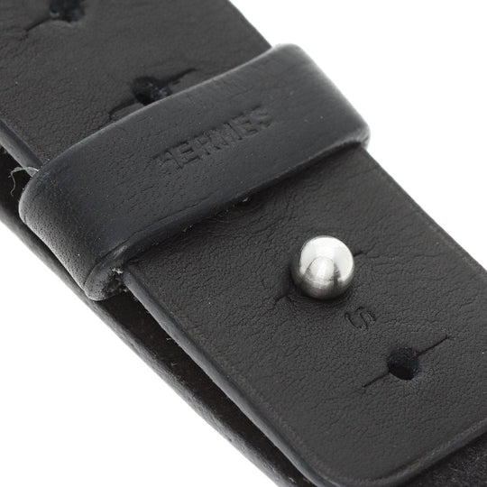 HERMES Watches Quartz BA1.510 Stainless Steel, Leather Silver Valenia Silver dial Women Used Authentic