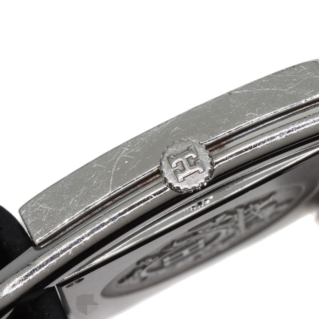 HERMES Watches Quartz BA1.510 Stainless Steel, Leather Silver Valenia Silver dial Women Used Authentic