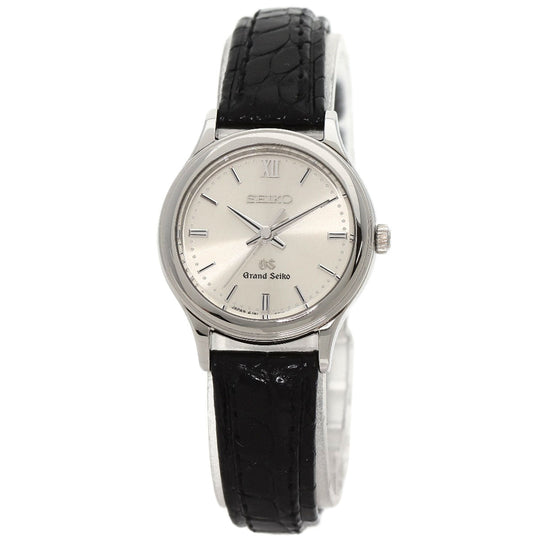 SEIKO Watches Quartz 4J51-0A10 Stainless Steel, Leather Silver Grand Seiko Round Face Silver dial Women Used Authentic