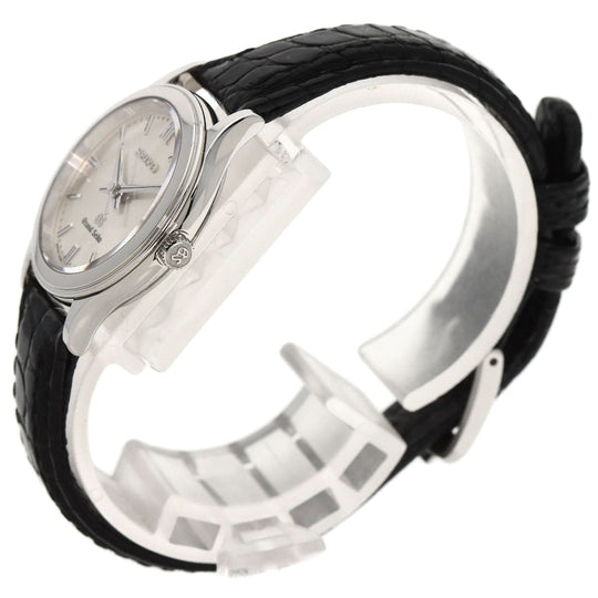 SEIKO Watches Quartz 4J51-0A10 Stainless Steel, Leather Silver Grand Seiko Round Face Silver dial Women Used Authentic