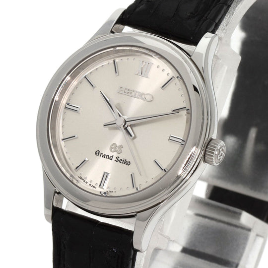 SEIKO Watches Quartz 4J51-0A10 Stainless Steel, Leather Silver Grand Seiko Round Face Silver dial Women Used Authentic