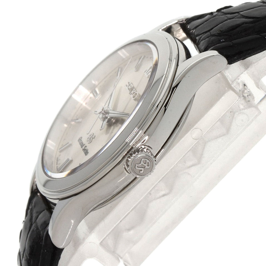 SEIKO Watches Quartz 4J51-0A10 Stainless Steel, Leather Silver Grand Seiko Round Face Silver dial Women Used Authentic