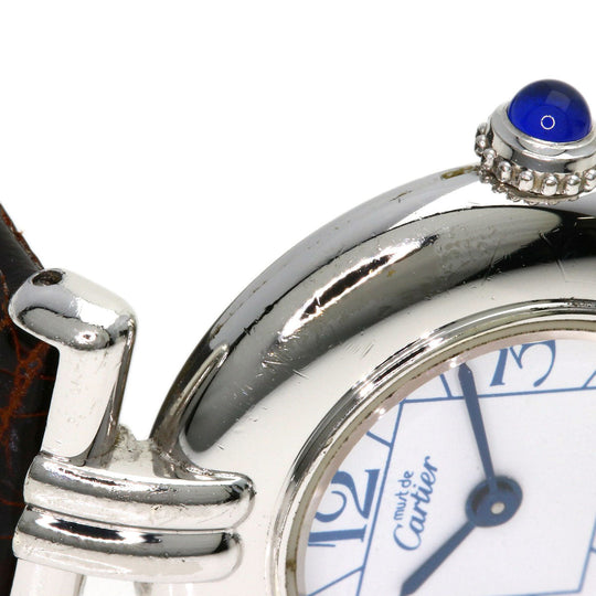 CARTIER Watches Quartz W1011455 Stainless Steel Silver Must-Collize white dial