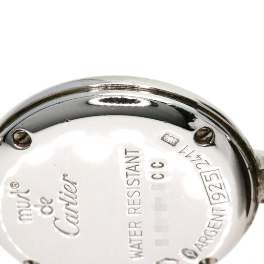 CARTIER Watches Quartz W1011455 Stainless Steel Silver Must-Collize white dial
