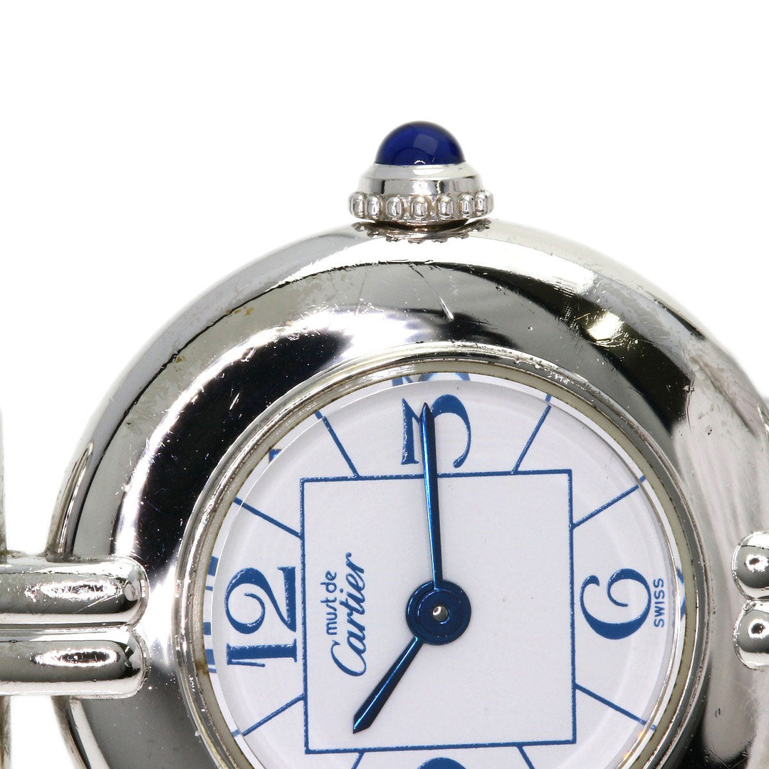 CARTIER Watches Quartz W1011455 Stainless Steel Silver Must-Collize white dial