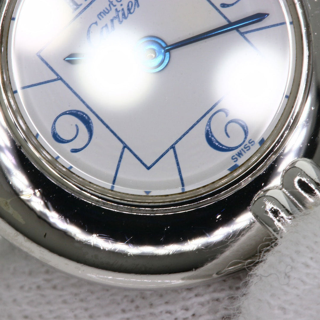 CARTIER Watches Quartz W1011455 Stainless Steel Silver Must-Collize white dial