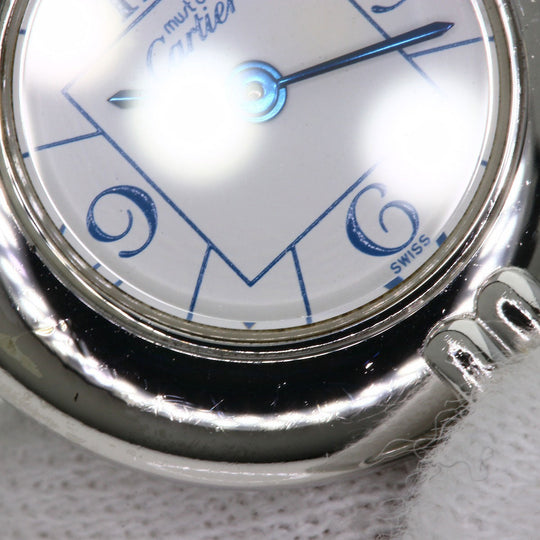 CARTIER Watches Quartz W1011455 Stainless Steel Silver Must-Collize white dial