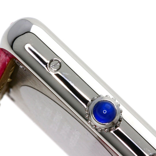 CARTIER Watches Quartz W5200000 Stainless Steel Silver Tank solo SM pink dial