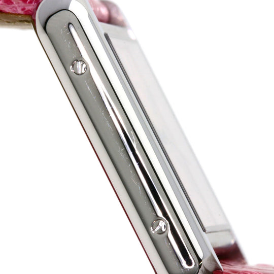 CARTIER Watches Quartz W5200000 Stainless Steel Silver Tank solo SM pink dial