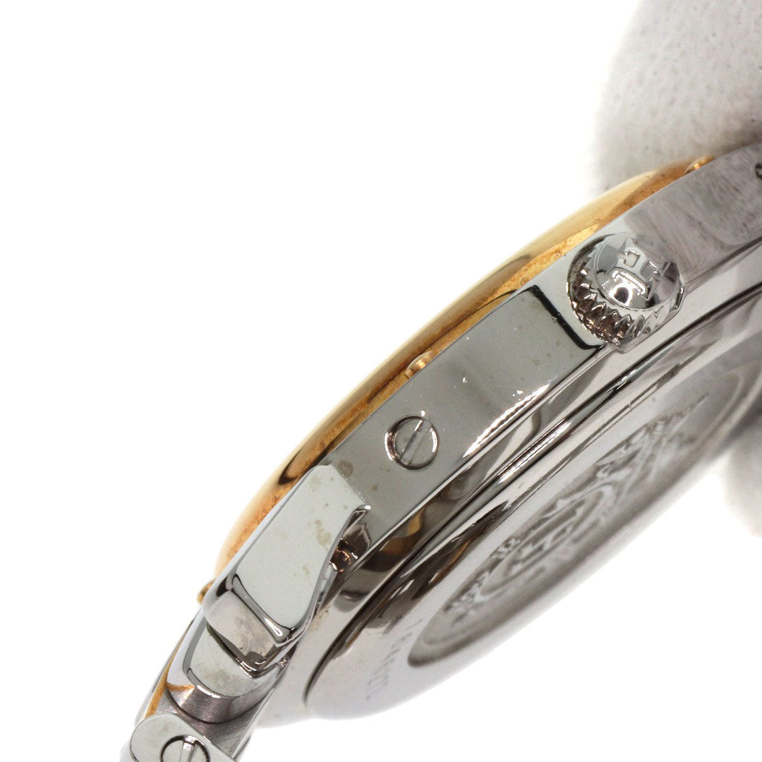 HERMES Watches Quartz CL4.220 Stainless Steel , SSxGP gold Clipper Ivory dial Women Used Authentic