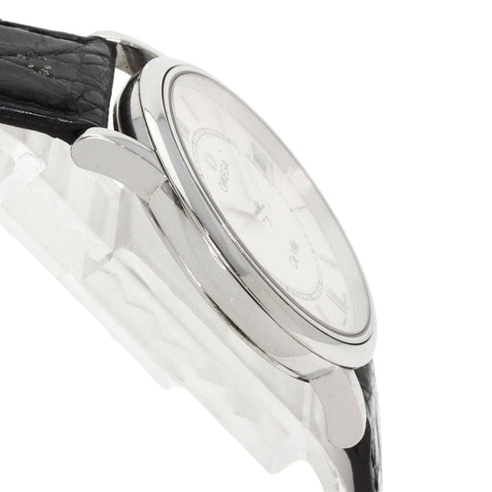 OMEGA Watches Quartz 7814.31 Stainless Steel, Leather Silver De Ville Prestige Silver dial mens Used Authentic