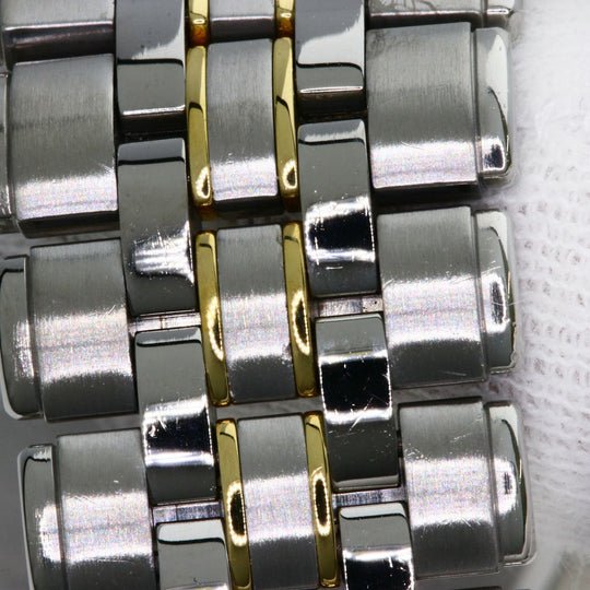 SEIKO Watches Quartz GCAX988 8J82-6A30 Stainless Steel , SSxK18YG Silver CREDOR round face Silver dial mens Used Authentic