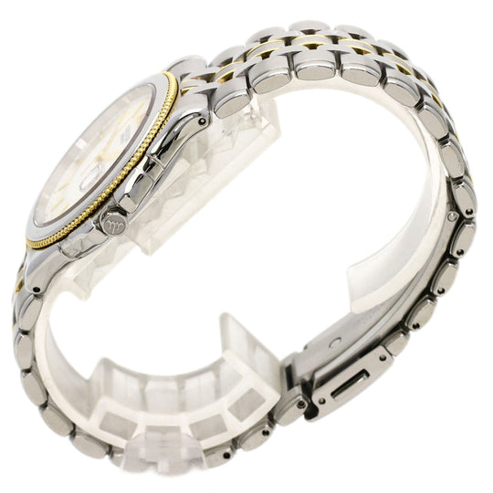 SEIKO Watches Quartz GCAX988 8J82-6A30 Stainless Steel , SSxK18YG Silver CREDOR round face Silver dial mens Used Authentic