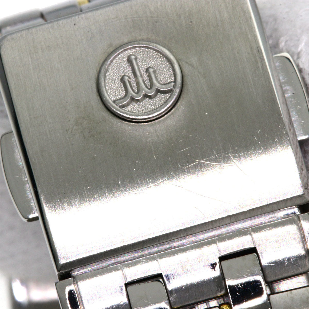 SEIKO Watches Quartz GCAX988 8J82-6A30 Stainless Steel , SSxK18YG Silver CREDOR round face Silver dial mens Used Authentic