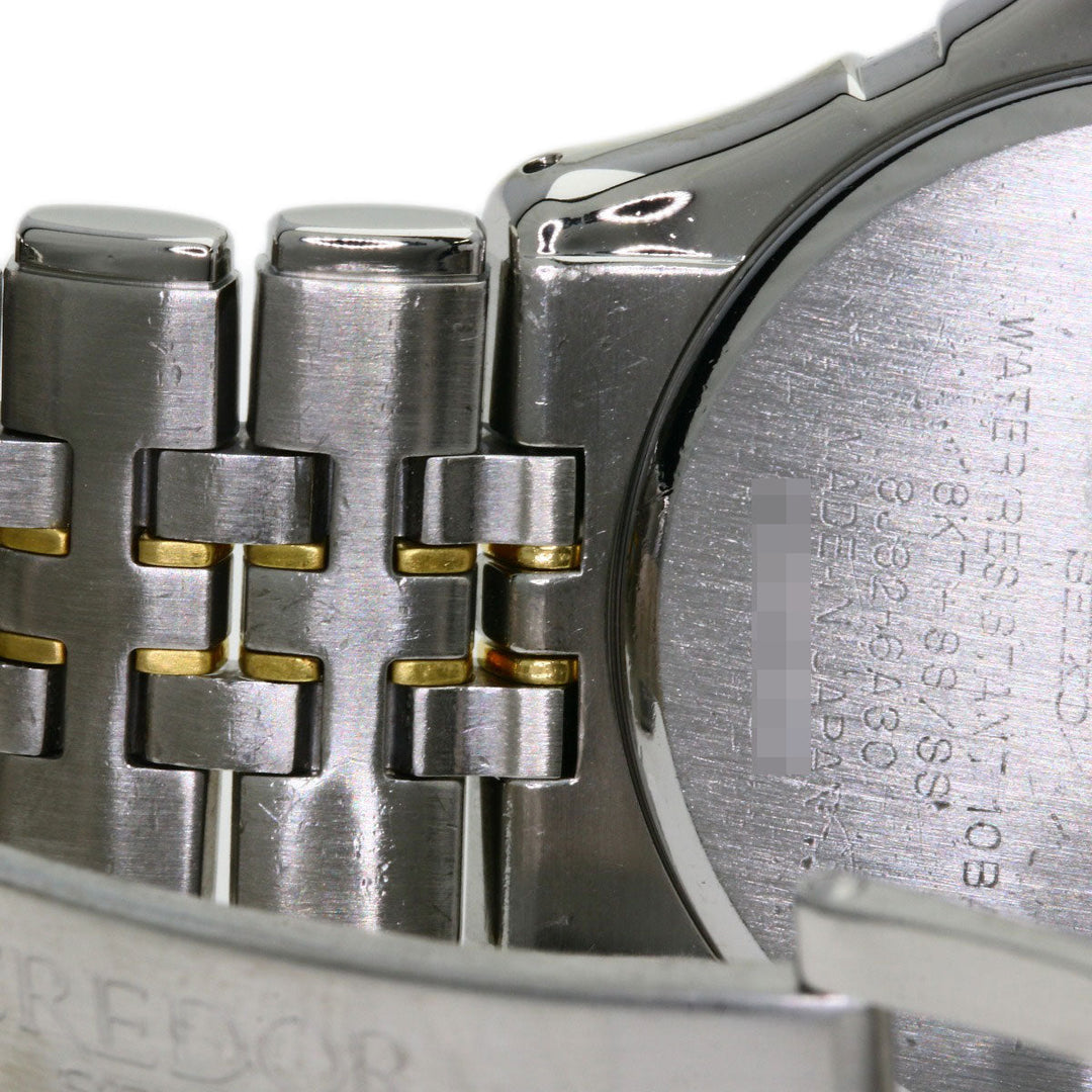 SEIKO Watches Quartz GCAX988 8J82-6A30 Stainless Steel , SSxK18YG Silver CREDOR round face Silver dial mens Used Authentic