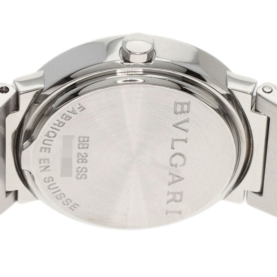 BVLGARI Watches Quartz BB26SSD/N Stainless Steel Silver Bulgari Bulgari Ivory dial