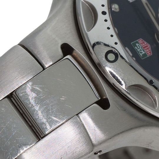 TAG HEUER Watches Quartz WL1313-0 Stainless Steel , Stainless Steel Silver Kylium Navy dial Women Used Authentic