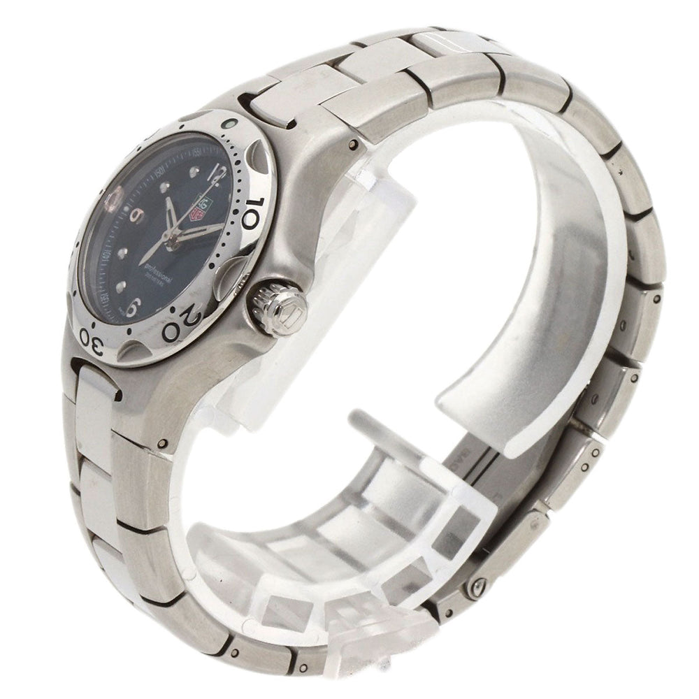 TAG HEUER Watches Quartz WL1313-0 Stainless Steel , Stainless Steel Silver Kylium Navy dial Women Used Authentic