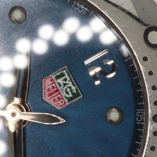 TAG HEUER Watches Quartz WL1313-0 Stainless Steel , Stainless Steel Silver Kylium Navy dial Women Used Authentic