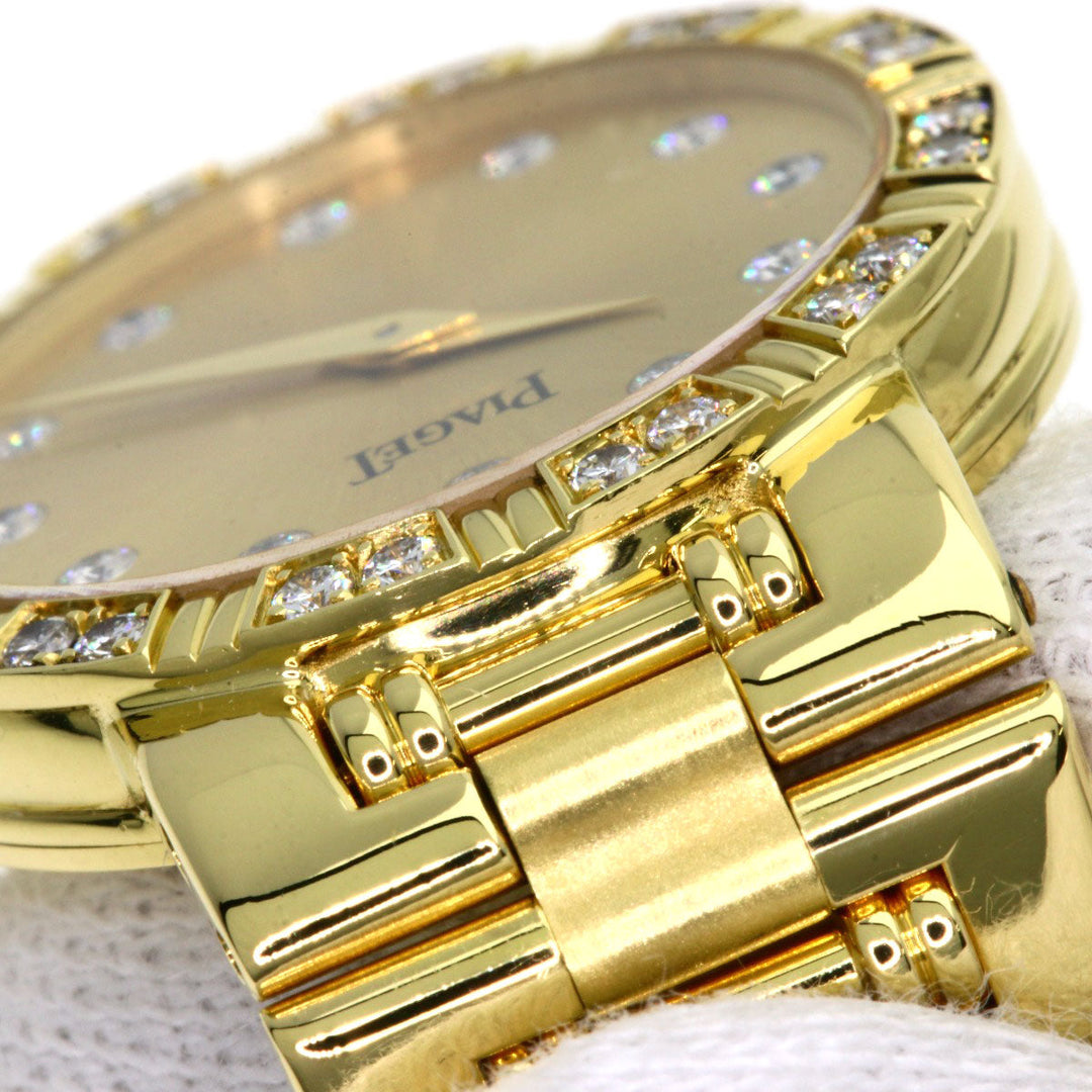 PIAGET Watches Quartz 80564K81 18K Yellow Gold gold Dancer 12P Bezel Diamond gold dial
