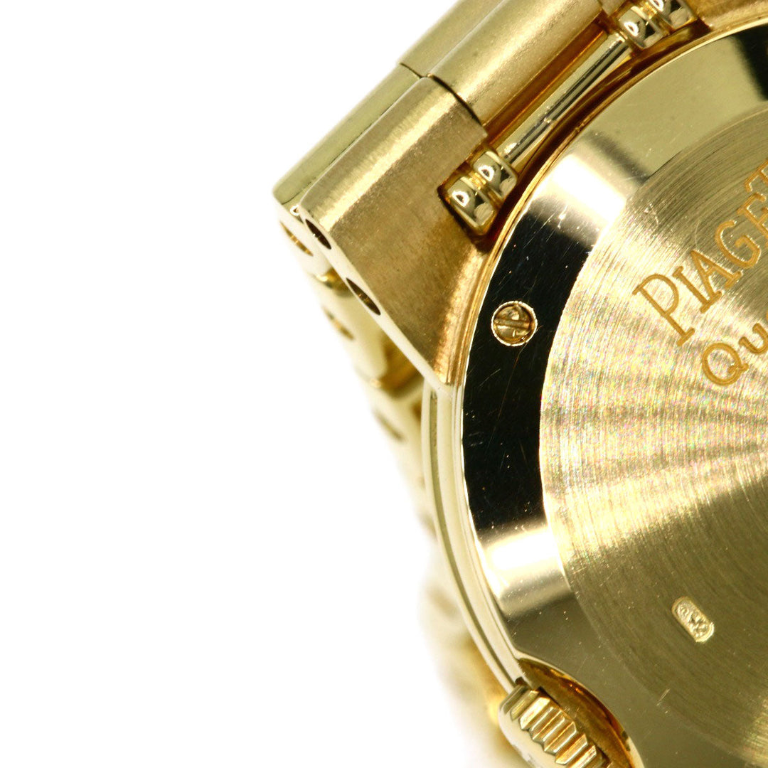 PIAGET Watches Quartz 80564K81 18K Yellow Gold gold Dancer 12P Bezel Diamond gold dial