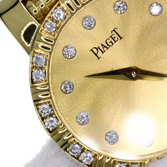 PIAGET Watches Quartz 80564K81 18K Yellow Gold gold Dancer 12P Bezel Diamond gold dial