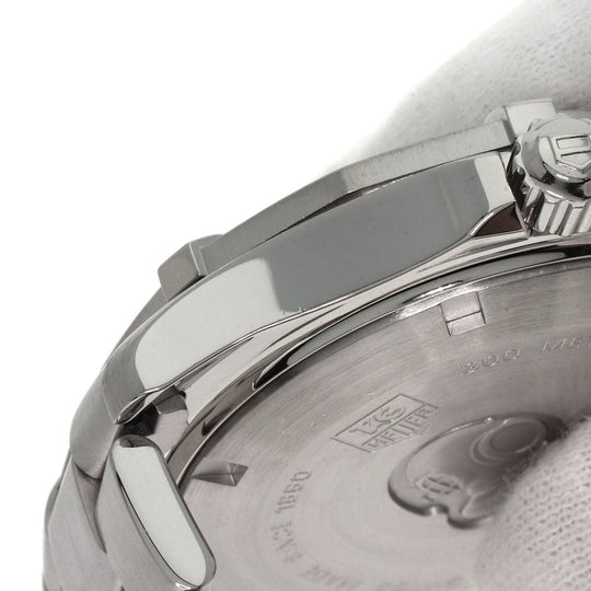 TAG HEUER Watches Quartz WAF1015.BA0822 Stainless Steel , Stainless Steel Silver Aqua racer grand date Silver dial mens Used Authentic