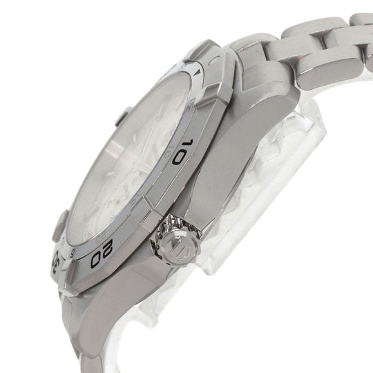 TAG HEUER Watches Quartz WAF1015.BA0822 Stainless Steel , Stainless Steel Silver Aqua racer grand date Silver dial mens Used Authentic