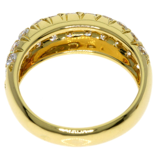 Van Cleef & Arpels Ring 18K Yellow Gold gold Pinky Pavé Diamond