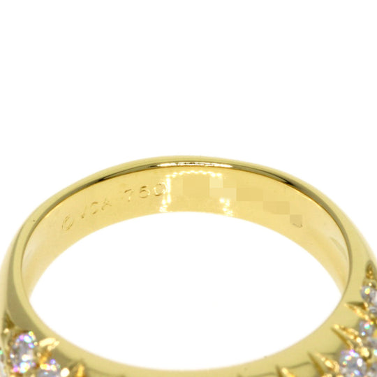 Van Cleef & Arpels Ring 18K Yellow Gold gold Pinky Pavé Diamond