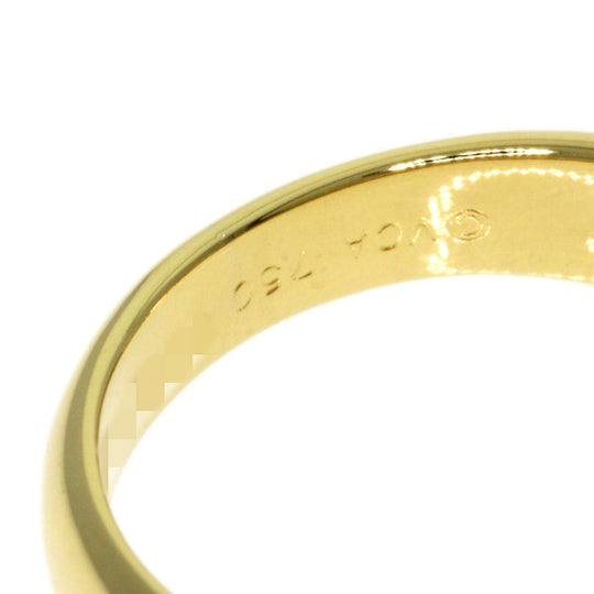 Van Cleef & Arpels Ring 18K Yellow Gold gold Pinky Pavé Diamond