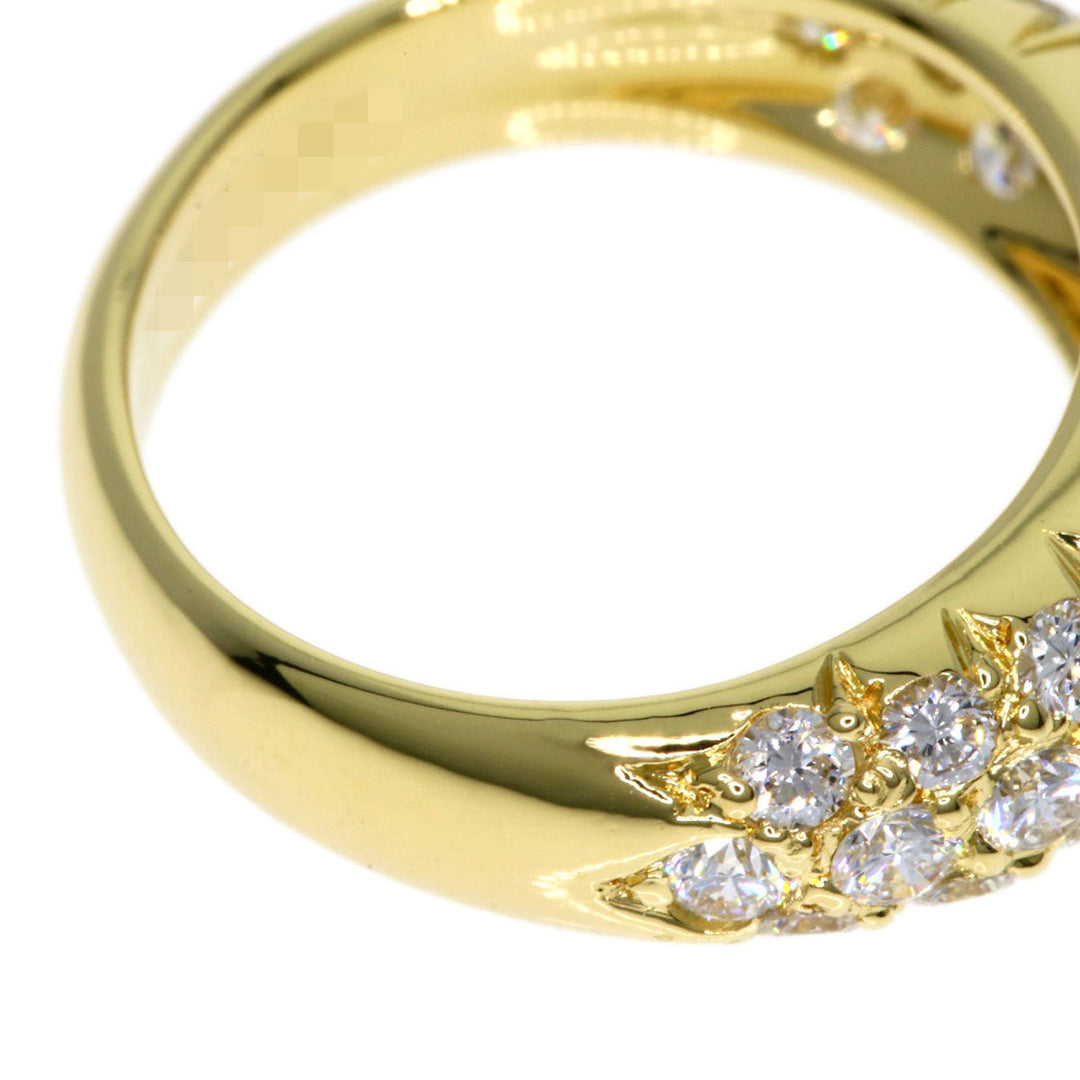 Van Cleef & Arpels Ring 18K Yellow Gold gold Pinky Pavé Diamond