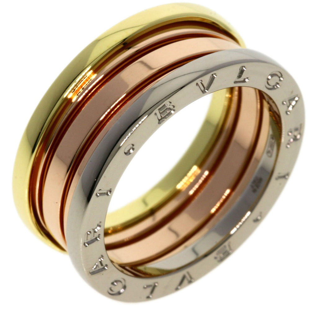 BVLGARI Ring 18K Yellow Gold gold B-zero1 B-zero One Perfect Mistake 3 Bands #56