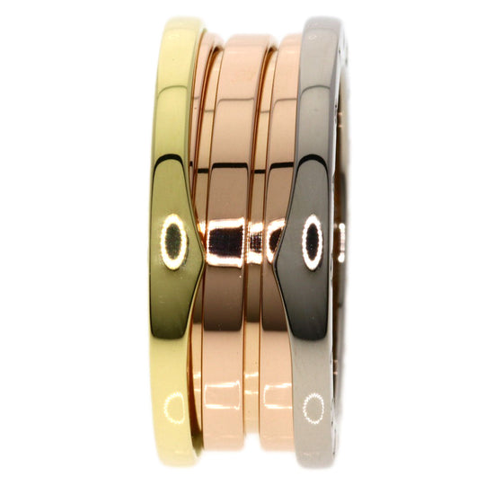 BVLGARI Ring 18K Yellow Gold gold B-zero1 B-zero One Perfect Mistake 3 Bands #56