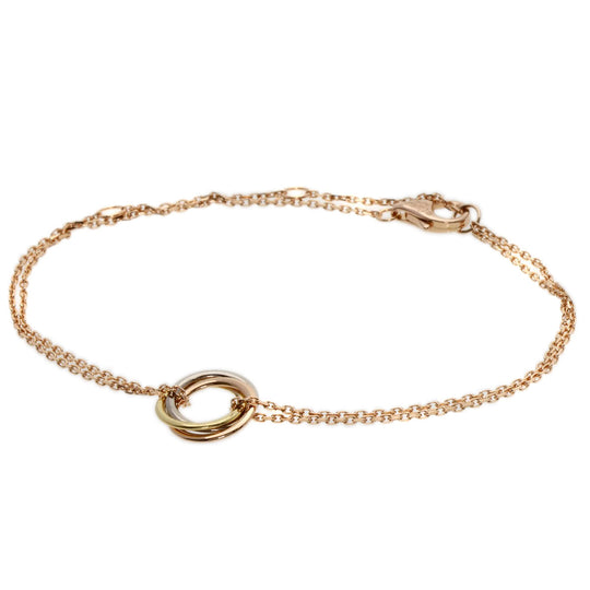 CARTIER bracelet 18K Yellow Gold gold Trinity